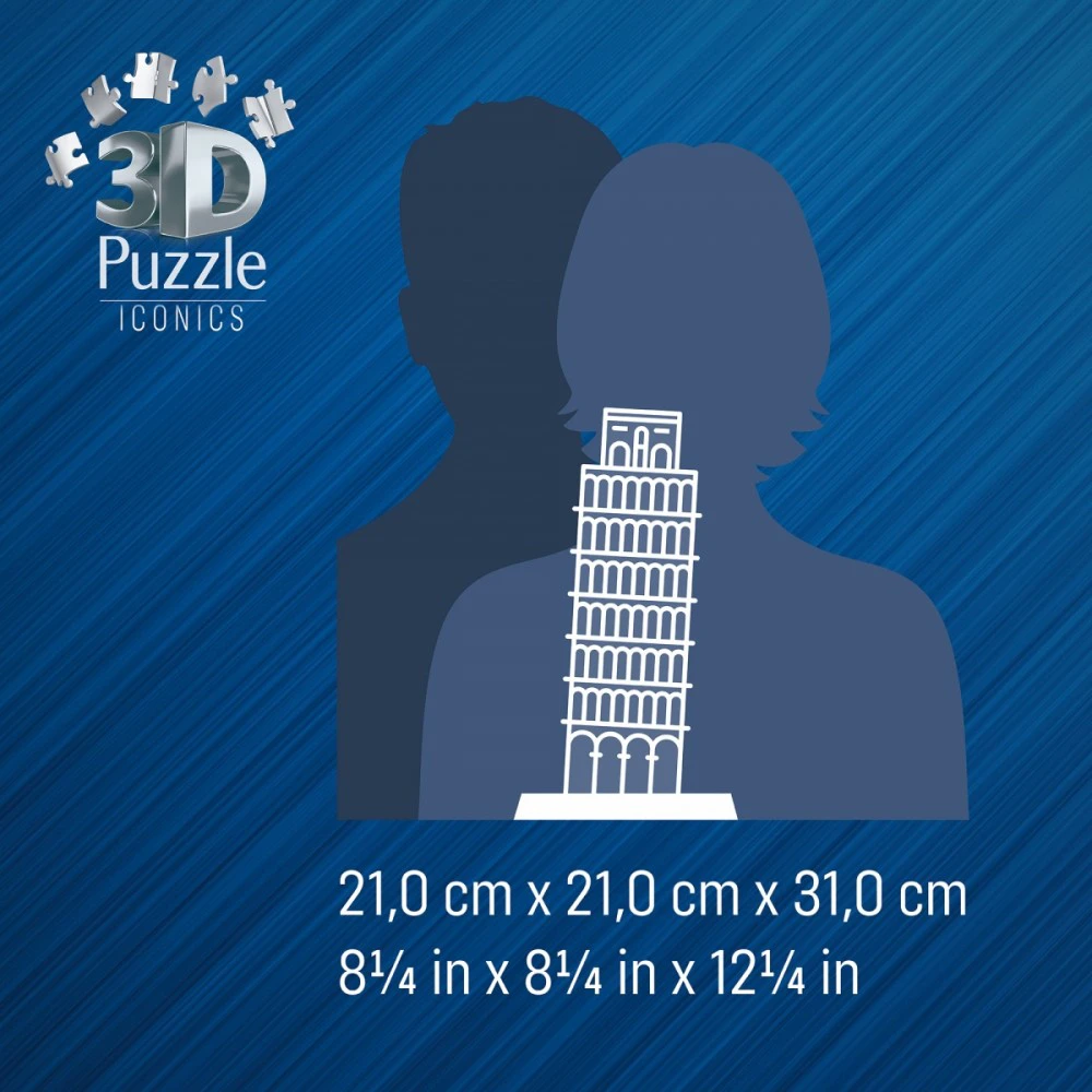 Ravensburger Puzzle Pizos bokšto 3D dėlionė