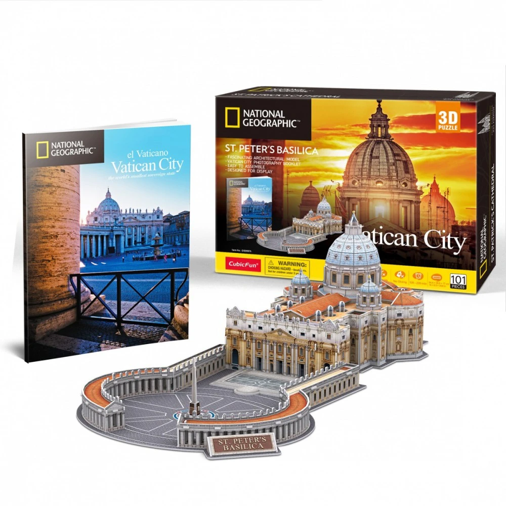 Puzzle Šv. Petro bazilikos 3D dėlionė