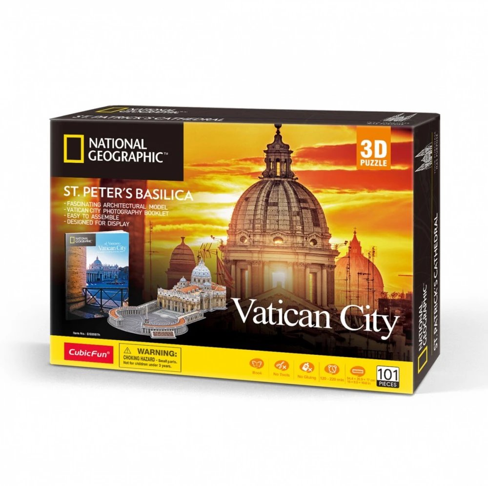 Puzzle Šv. Petro bazilikos 3D dėlionė