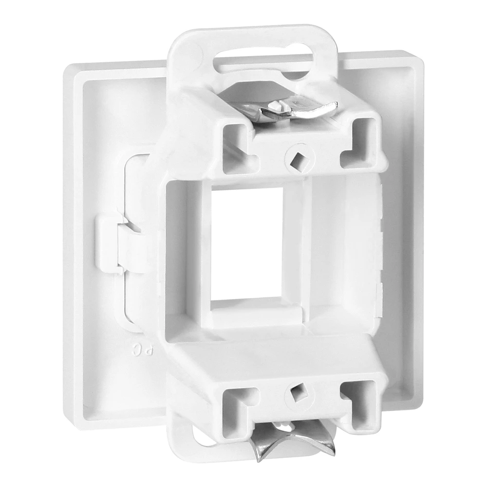 Płytka Priekinė plokštė su 1xRJ45 Pearl, balta