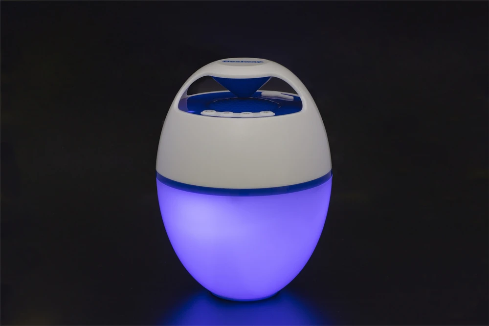 Bestway plaukiojantis MusicWave™ garsiakalbis su Bluetooth ir 58700 LED lempute