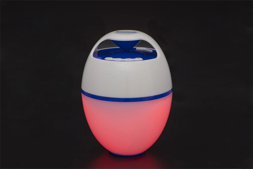 Bestway plaukiojantis MusicWave™ garsiakalbis su Bluetooth ir 58700 LED lempute
