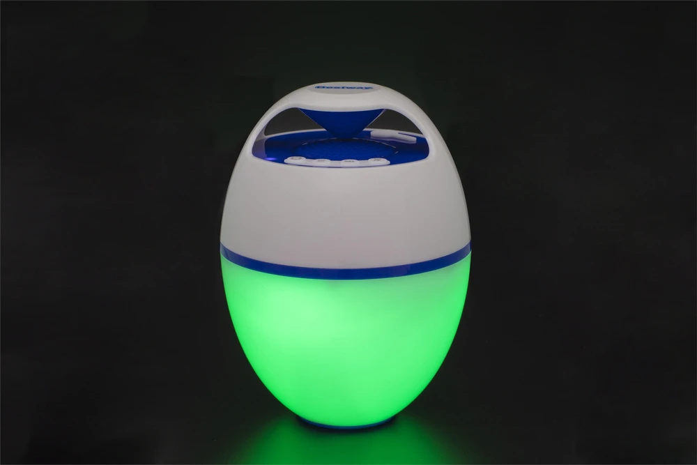 Bestway plaukiojantis MusicWave™ garsiakalbis su Bluetooth ir 58700 LED lempute