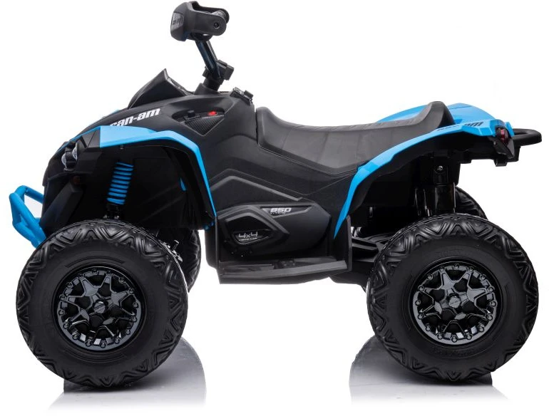 Lean Cars Vienvietis vaikiškas elektromobilis Quad, mėlynas