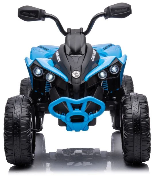 Lean Cars Vienvietis vaikiškas elektromobilis Quad, mėlynas