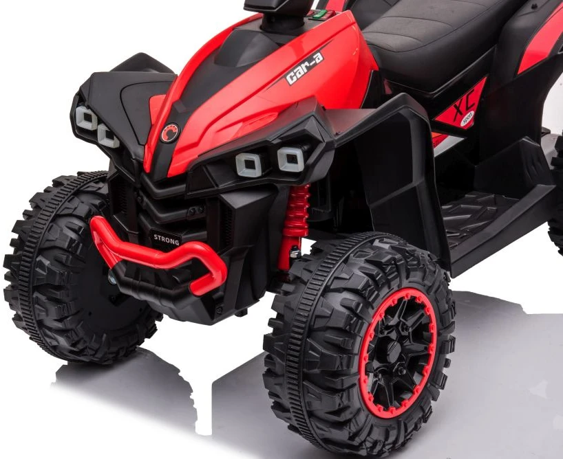 Lean Cars Quad Elektrinis keturratis HL568, Raudonos spalvos