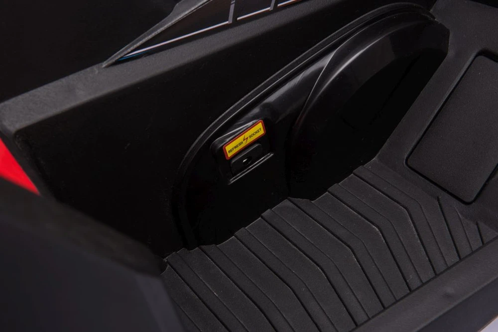 Lean Cars Elektrinis keturratis JC333 Raudonas