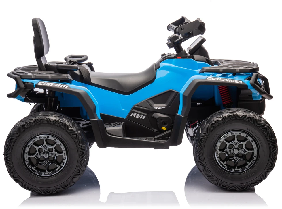 Lean Cars Vaikiškas keturratis Can Am Outlander 4x4 DK-CA005 mėlynas