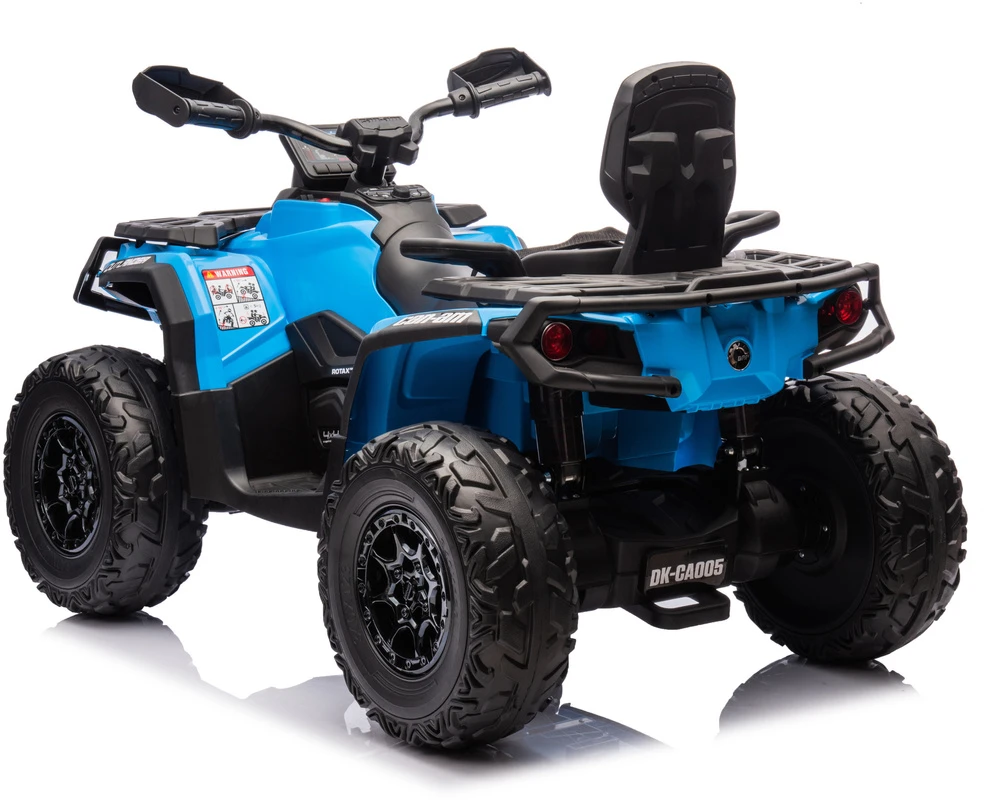 Lean Cars Vaikiškas keturratis Can Am Outlander 4x4 DK-CA005 mėlynas