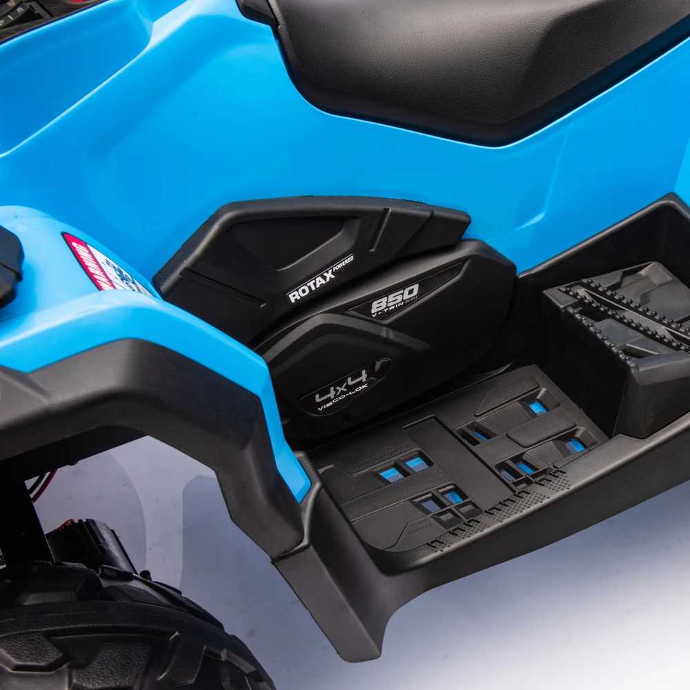 Lean Cars Vaikiškas keturratis Can Am Outlander 4x4 DK-CA005 mėlynas