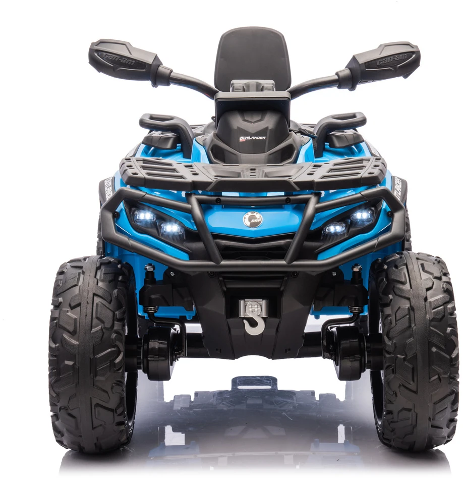 Lean Cars Vaikiškas keturratis Can Am Outlander 4x4 DK-CA005 mėlynas