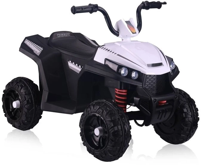 Lean Cars Elektrinis keturratis baltas