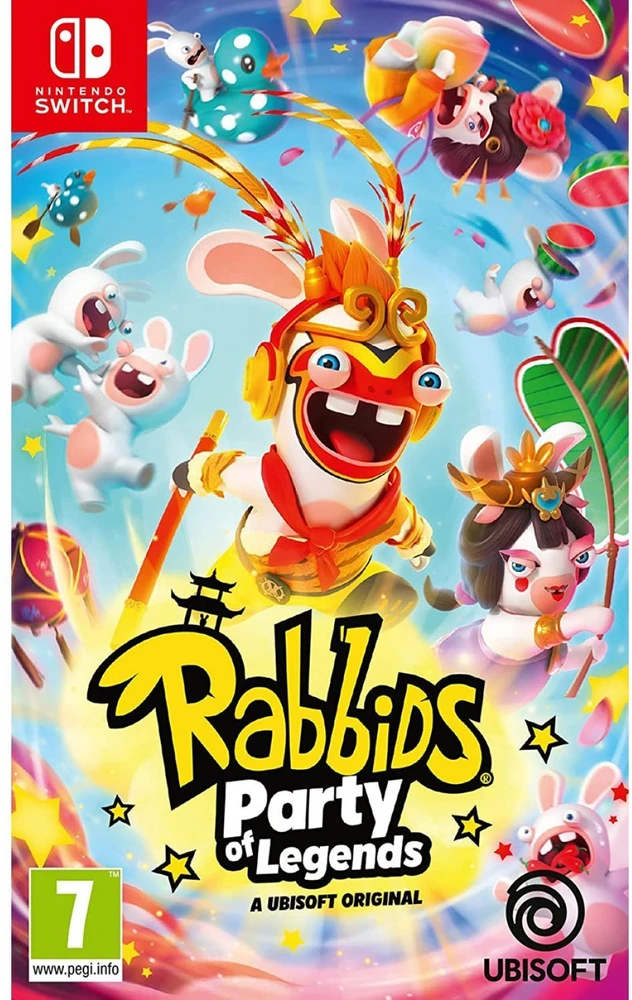 „Rabbids: Legendų partija“ – „Nintendo Switch“.