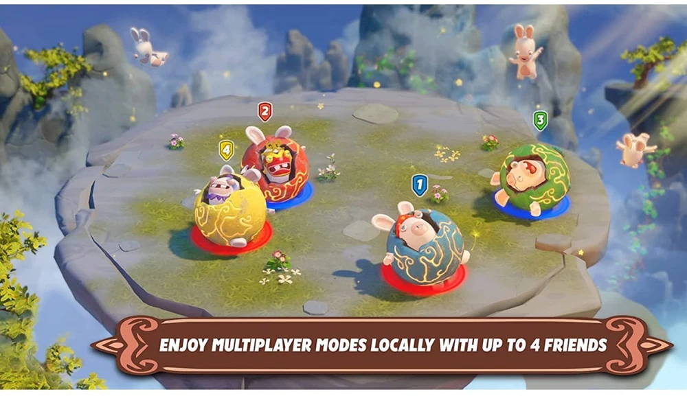 „Rabbids: Legendų partija“ – „Nintendo Switch“.