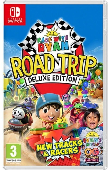 Race Lenktynės su Ryanu: Kelionė automobiliu (Nintendo Switch)