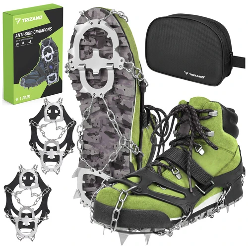 Shoe grips/anti-slip spikes dydis L Trizand