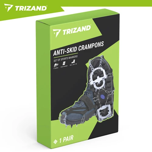 Shoe grips/anti-slip spikes dydis L Trizand