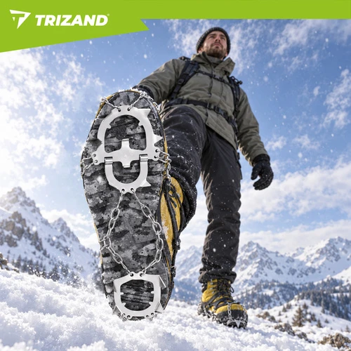 Trizand Anti-slip Shoe Grips/Spikes Size XL