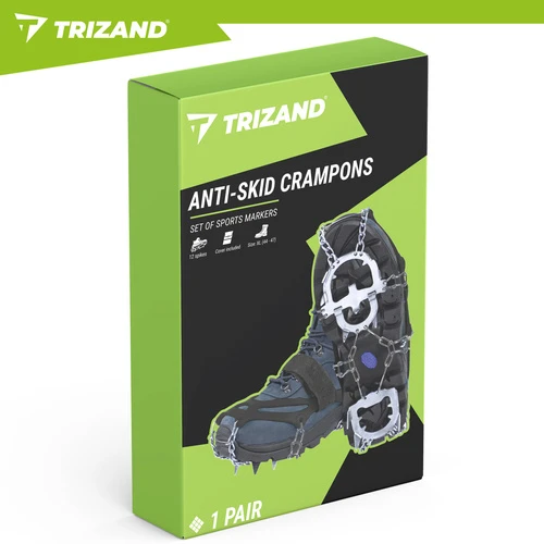Trizand Anti-slip Shoe Grips/Spikes Size XL