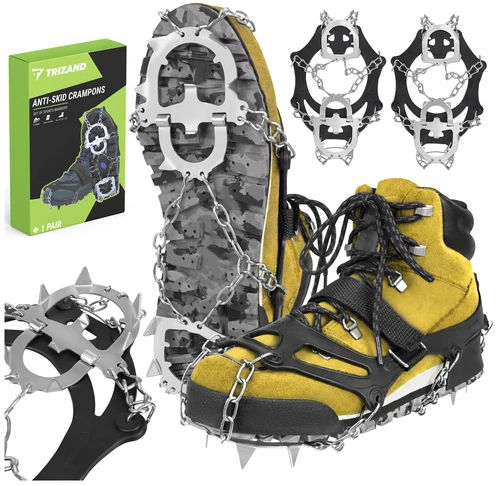 Trizand Anti-slip Shoe Grips/Spikes Size XL