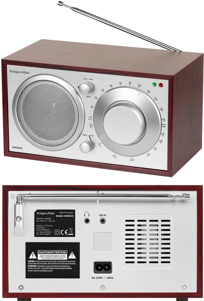 Kruger & Matz namų radijo modelis KM0823