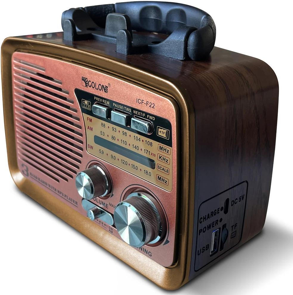 Radio Virtuvinis radijas E972-2, AM/FM/SW, „Bluetooth“