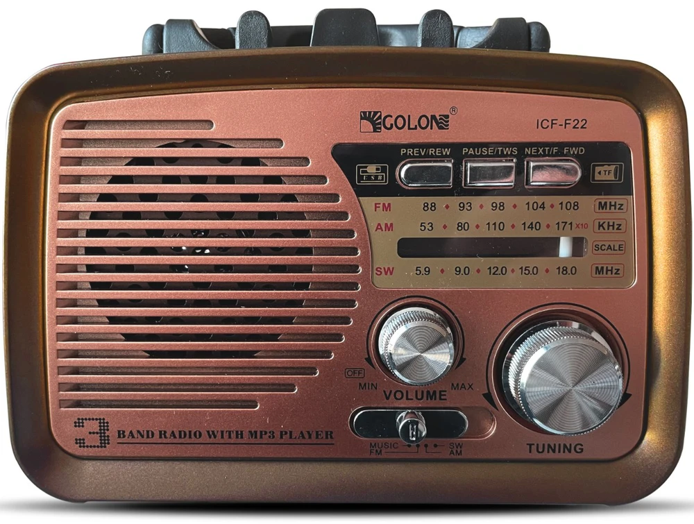 Retoo Virtuvinis radijas E972-2, AM/FM/SW, „Bluetooth“