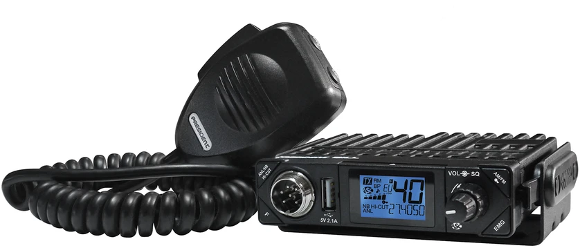 President Radio PREZIDENTAS BILL II+ ASC/VOX AM/FM CB radijas 12V
