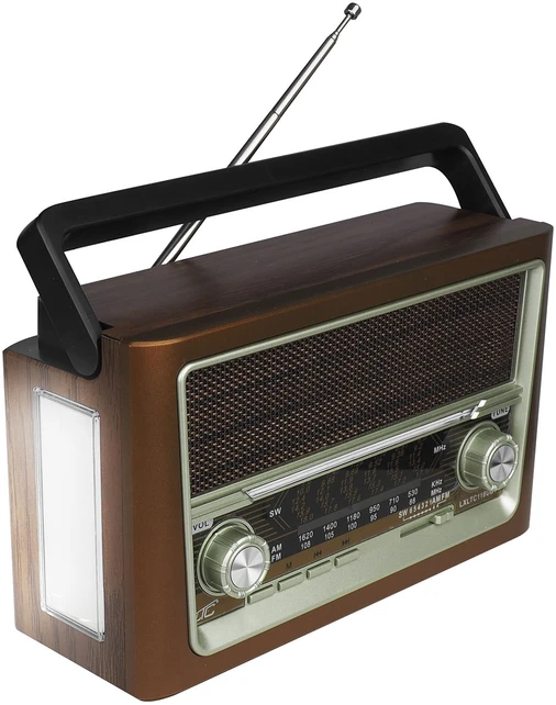 Nešiojamas radijas Elma Retro LTC 118UBT FM/AM/SW USB Bluetooth