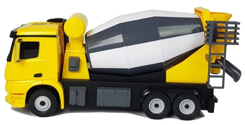 Rastar Nuotoliniu būdu valdomas Mercedes-Benz Arocs betono maišyklė vaikams