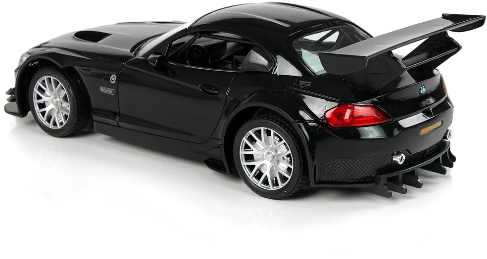 Nuotoliniu būdu valdomas sportinis automobilis Lean Toys BMW Z4 GT3, 1:18, juodas