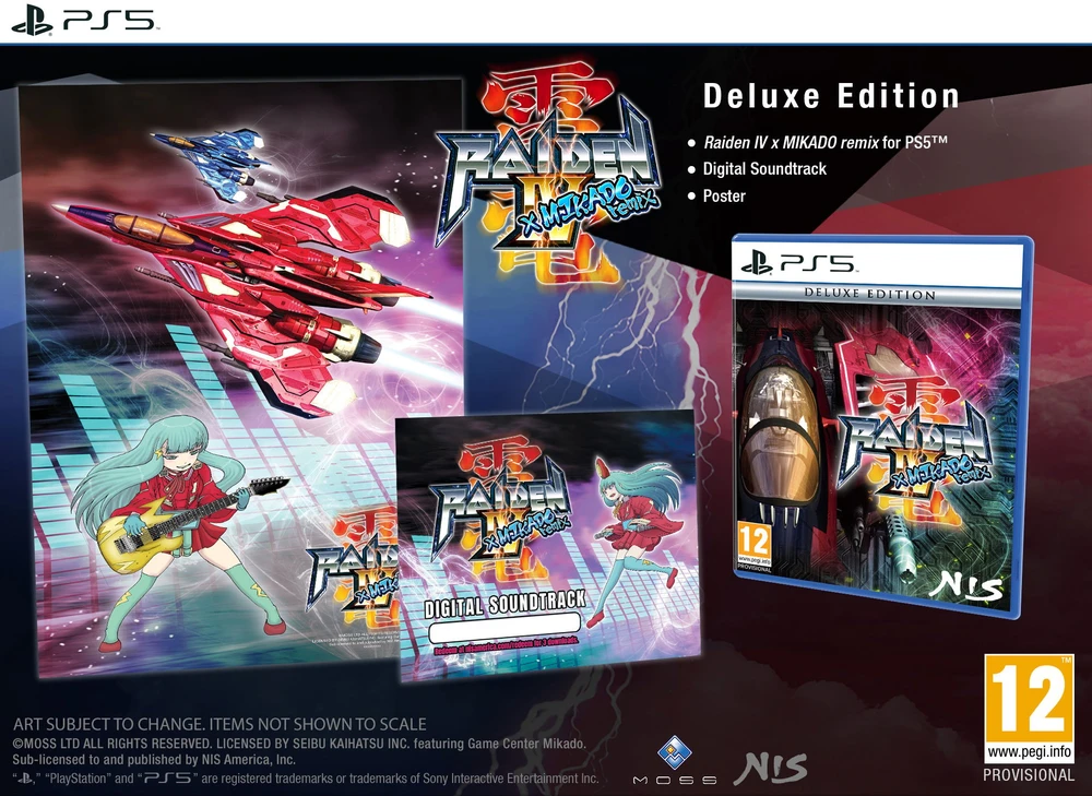 „Raiden IV x MIKADO“ remiksas – „Deluxe Edition“ – „PlayStation 5“