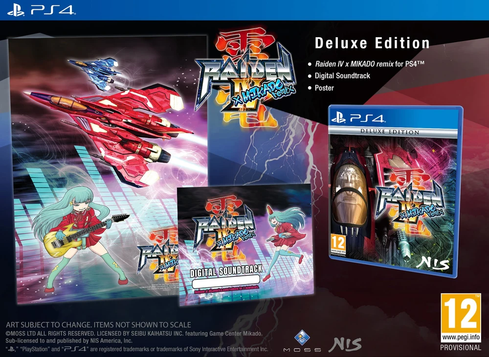 Raiden IV x MIKADO remix Deluxe Edition - PlayStation 4