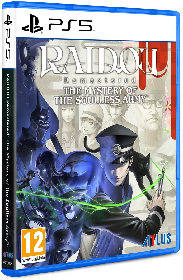 Sega „Atlus RAIDOU Remastered“: Sielos armijos paslaptis (pirmos dienos leidimas)