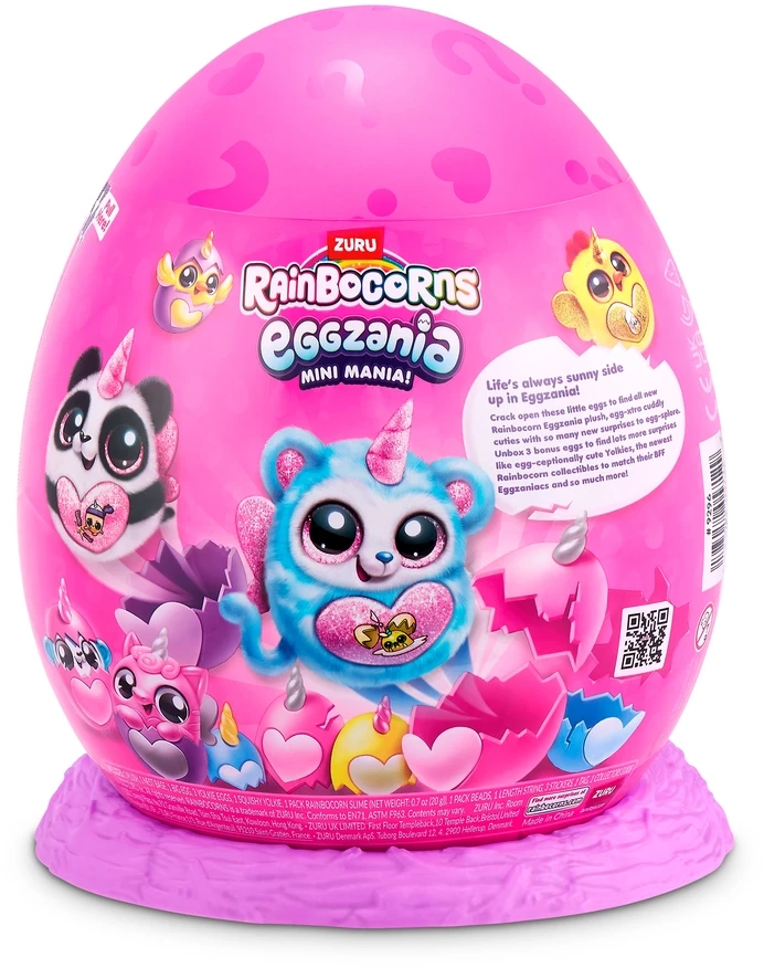 Zuru Rainbocorns Vaivorykštiniai kukurūzai - Eggzania Mini S1 (9296)