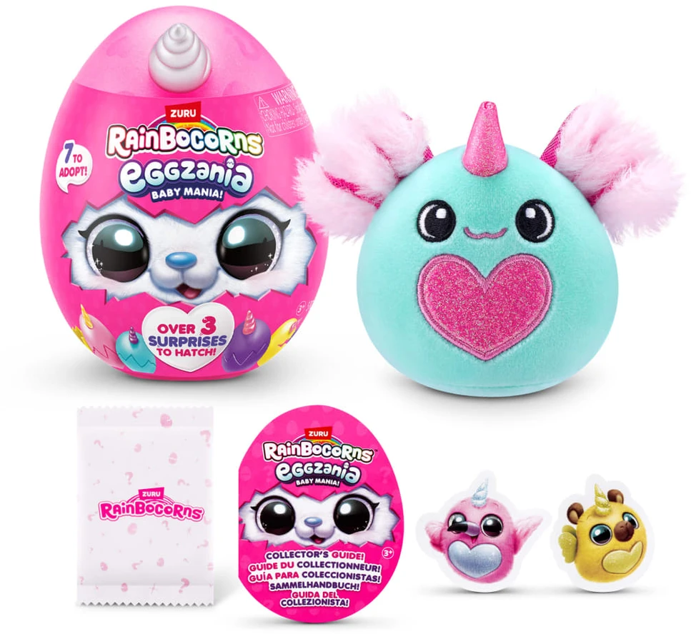 Rainbocorns Vaivorykštiniai kukurūzai - Eggzania S1 Mini (92111TQ1)