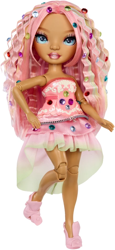 Rainbow High - „Be Dazzling Fashion Dolls“ – rožinė – Adeline Rose (597797)