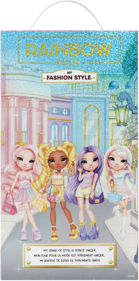 MGA Rainbow High mados lėlė Bella 547549-EUC