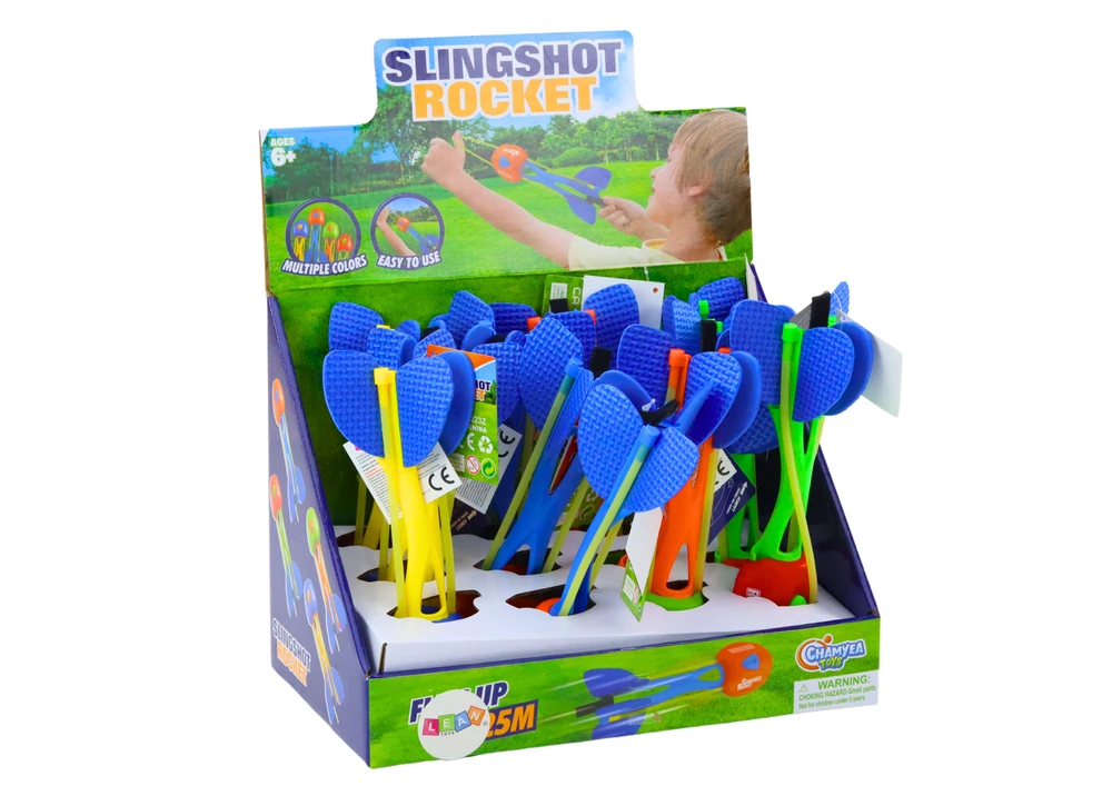 Lean Toys Spalvinga Putų Raketė su Timpa, 25 Metrai