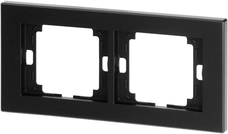Ramka Onyx dvigubas rėmas, Ra-2O, juodas