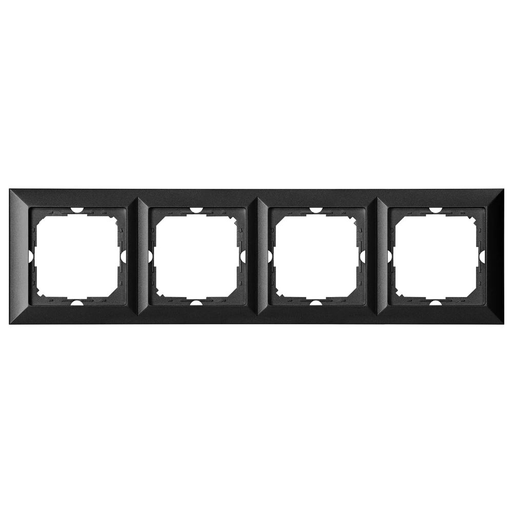 Ramka Pearl Quad Frame, Ra-4P, juodas