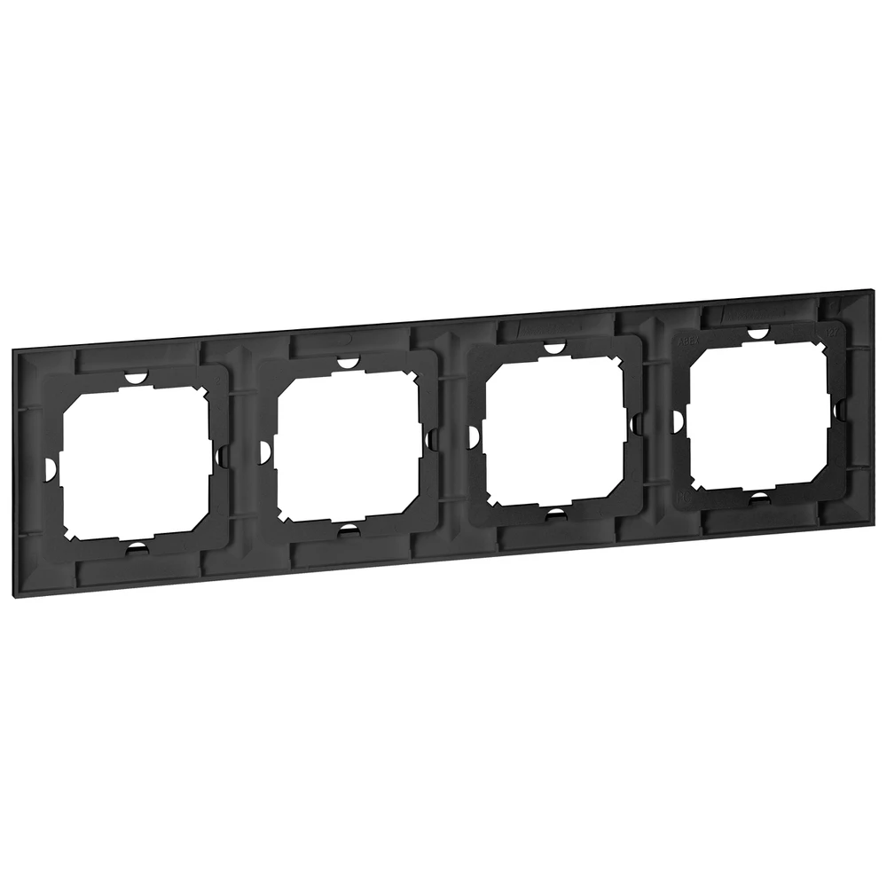 Ramka Pearl Quad Frame, Ra-4P, juodas