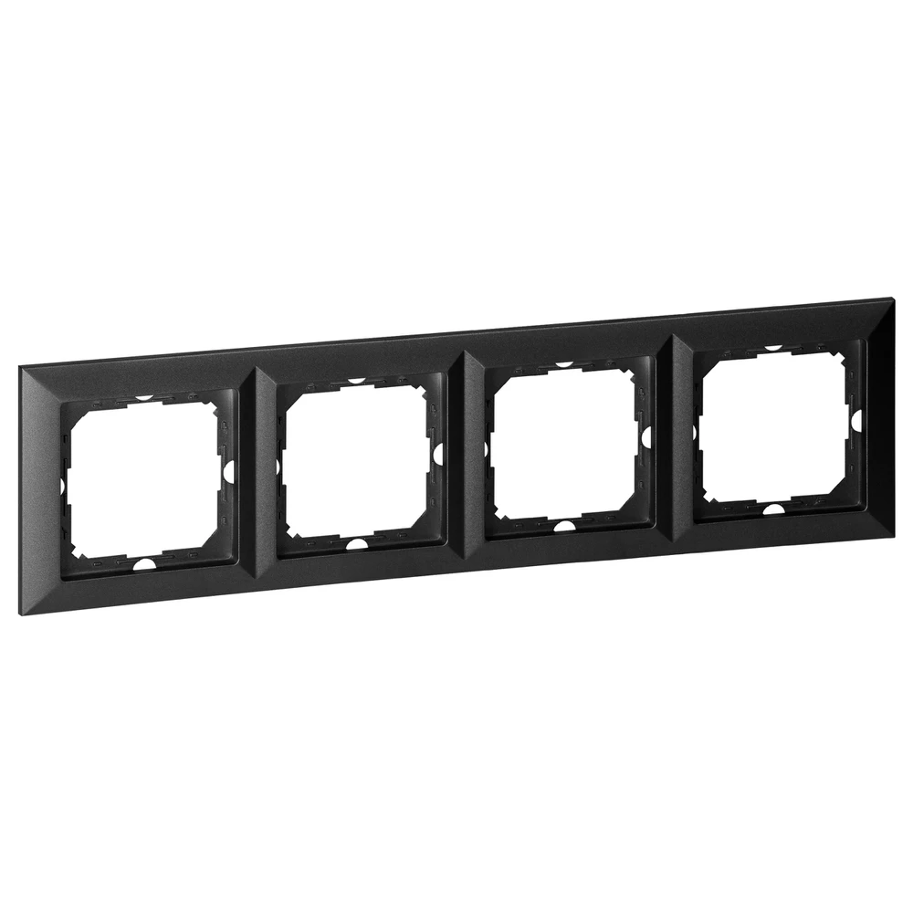 Ramka Pearl Quad Frame, Ra-4P, juodas
