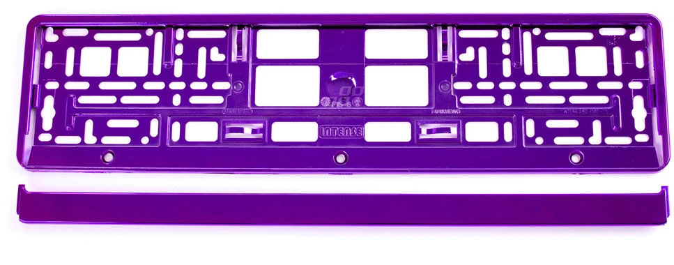 Numerio laikiklis – metalizuotas violetinis, AMIO-03172