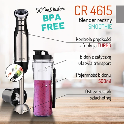 Adler Rankinis blenderis CAMRY CR 4615