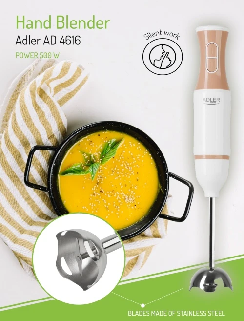 Adler trintuvas rusva rankena 300W