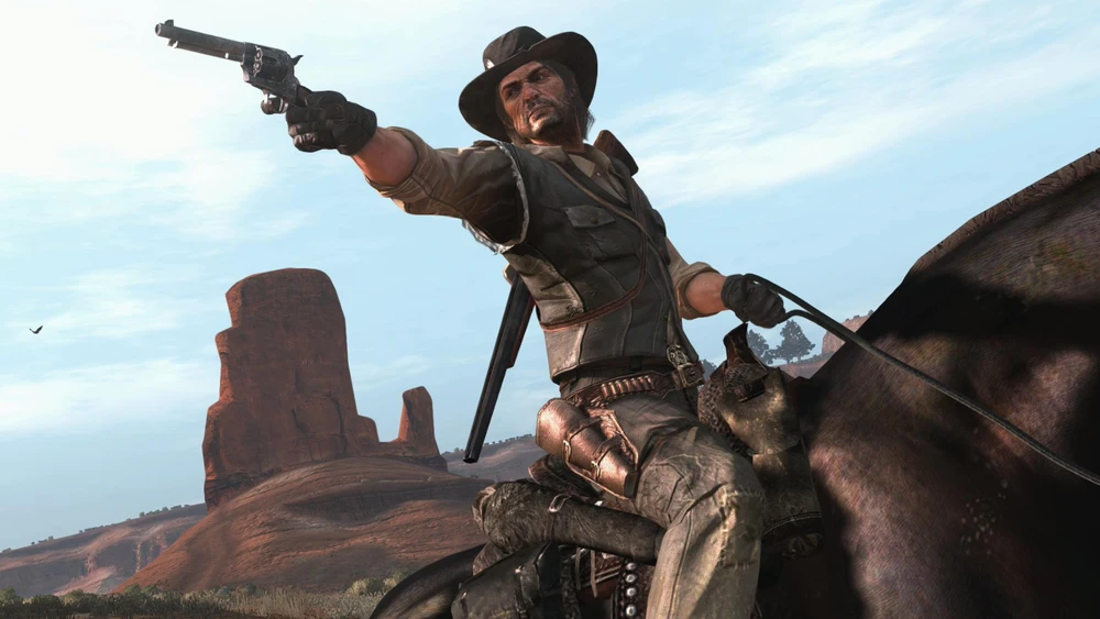„Rockstar Games Raudona Dead Redemption“ (KODAS DĖŽUTĖJE)