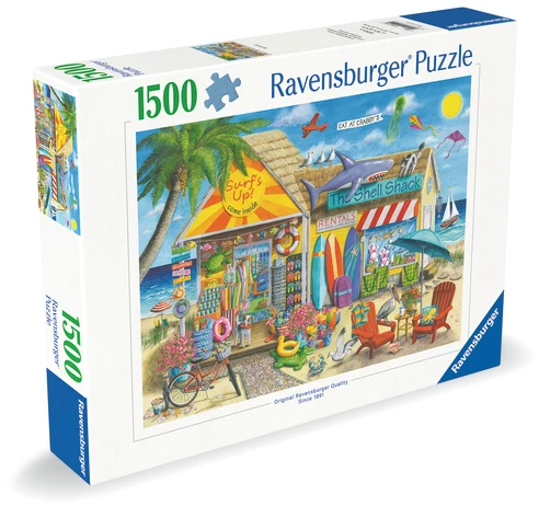 Ravensburger Dėlionė 1500 vnt. - Paplūdimio krautuvėlė