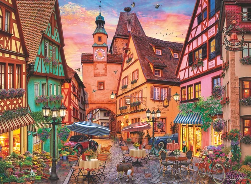 Dėlionė Ravensburger - Bavarijos romanas - 500p (12001381)