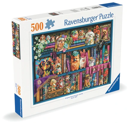 Ravensburger Dėlionė 500 vnt. - Porcelianiniai šuniukai